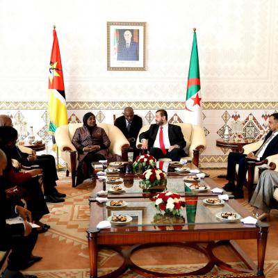 Arrivée à Alger de la présidente de l'Assemblée mozambicaine pour une visite officielle