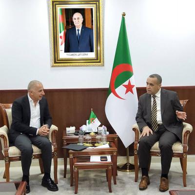 Adjal reçoit une délégation du groupe égyptien Elsewedy Electric   