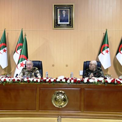 الفريق أول شنقريحة في زيارة عمل وتفقد إلى الناحية العسكرية الخامسة 