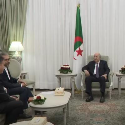 رئيس الجمهورية يستقبل سفير الجمهورية الإسلامية الإيرانية بالجزائر