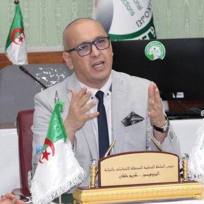Karim Khelfane, président par intérim de l'ANIE