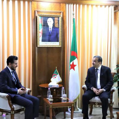 Arkab reçoit le PDG de la société saoudienne Midad Energy North Africa