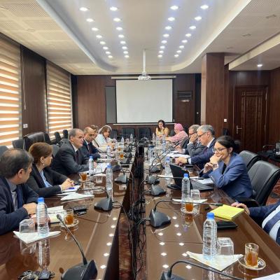 تجارة خارجية : السيد رزيق يستعرض تقدم الصادرات أمام وفد من صندوق النقد  الدولي