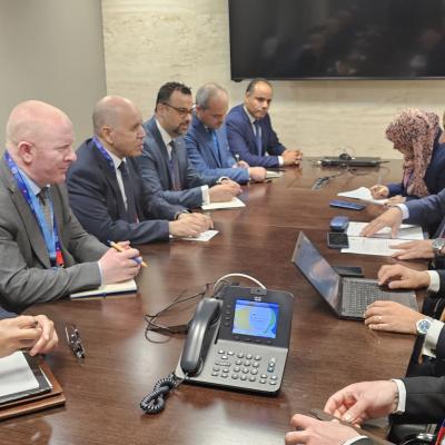 الدورة 114 لمؤتمر العمل الدولي: السيد سايحي يبحث مع نظيره المصري سبل تعزيز  الشراكة الثنائية