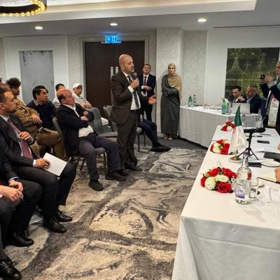 Chaib rencontre des membres de la communauté nationale établis à Manchester