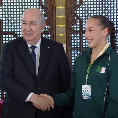 رئيس الجمهورية يشرف بقصر الشعب على حفل تكريم النخبة الرياضية الوطنية  المتوجة عالميا
