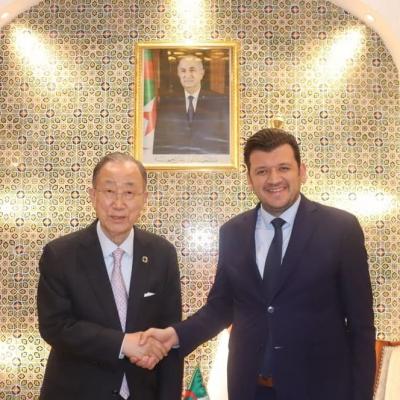 Le ministre de l'Agriculture reçoit M. Ban Ki-moon   