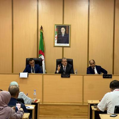 رزيق يشرف على ورشة حول المنصة الرقمية  للاستيراد