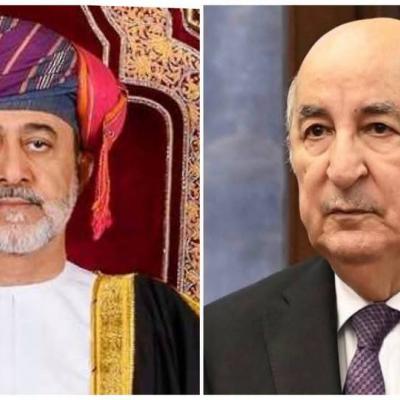 رئيس الجمهورية يتلقى برقية تهنئة من سلطان عُمان الشقيقة