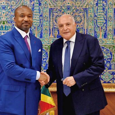 عطاف يستقبل وزير التعاون الدولي لجمهورية الكونغو