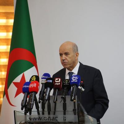 Abdelhak Saihi, ministre du Travail, de l'Emploi et de la Sécurité sociale