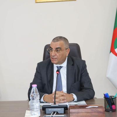 Abdelkader Djellaoui, ministre des Travaux publics et des Infrastructures de base