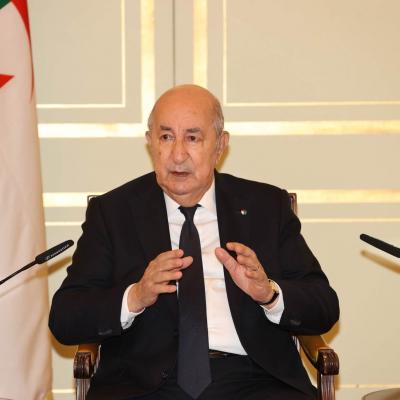 Abdemadjid Tebboune, président de la République