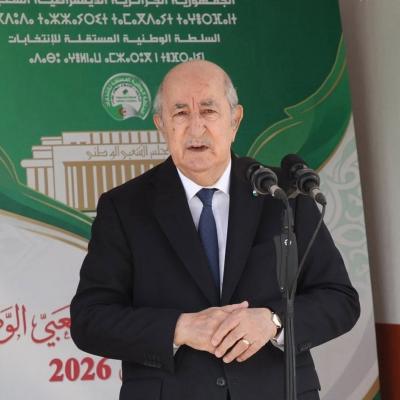 Abdelmadjid Tebboune, président de la Républiqque