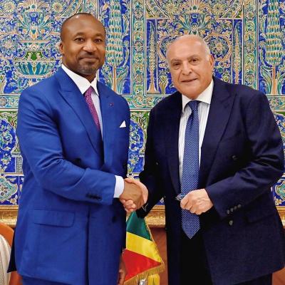 Attaf reçoit le ministre de la Coopération internationale de la République du Congo