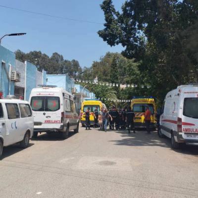 حادث حافلة لنقل المسافرين ببومرداس : إجلاء المصابين إلى مستشفيات بومرداس,  الثنية و سليم زميرلي بالحراش