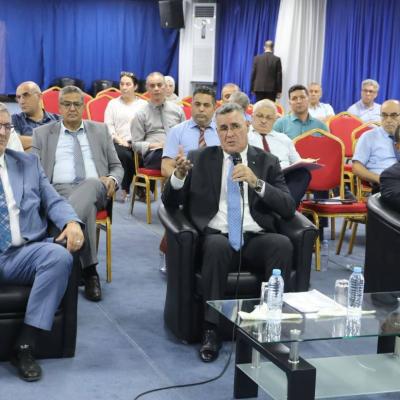 وزير الري لوناس بوزقزة 
