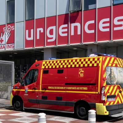 Service des urgences d'un hopital en France