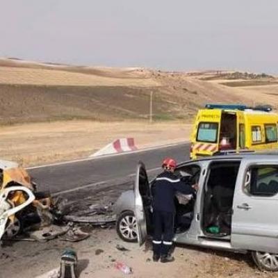 حصيلة حوادث مرور