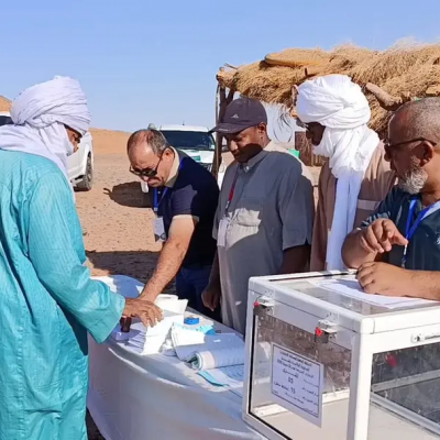 انطلاق عملية التصويت مقدم  بـ24 ساعة بعدد من ولايات الجنوب