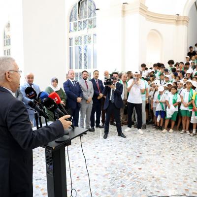 مجلس الأمة يستقبل أزيد من 120 طفلا من أبناء الجالية الوطنية بالخارج