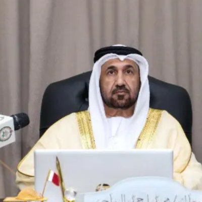 رئيس البرلمان العربي يعزي 