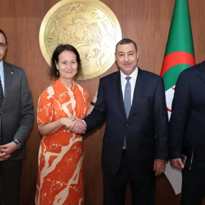 سعيود يستقبل سفيرة مملكة السويد بالجزائر