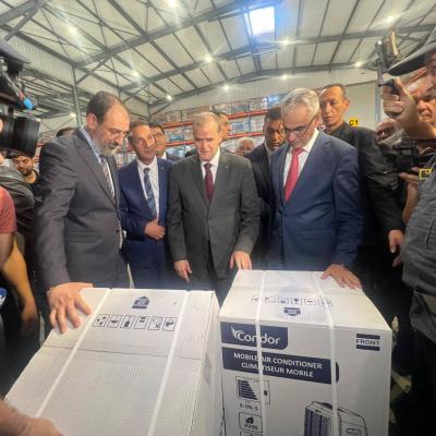 Rezig supervise le lancement d'opérations d'exportation de produits électroménagers