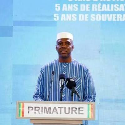Premier ministre malien, le Général de division Abdoulaye Maïga