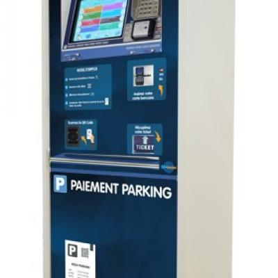 Borne automatique parking