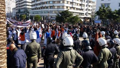 احتجاجات المغرب