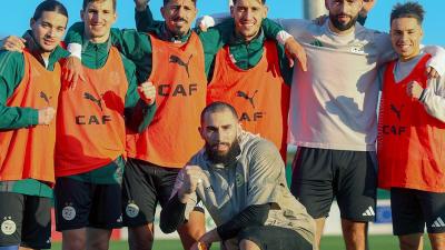 Les Verts se préparent pour affronter le Nigeria