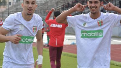 Joie des joueurs de la JSMB