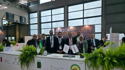 الجزائر تشارك في المعرض الدولي للإنتقال الطاقوي بريميني  الايطالية
