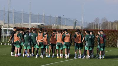 الخضر يواصلون تحضيراتهم تحسبا  لمواجهة غواتيمالا