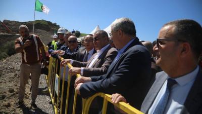 عبد القادر جلاوي زيارة الى ولاية قالمة