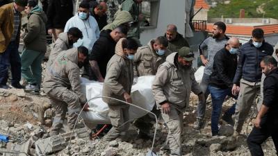 Sept personnes tombent en martyrs  au Liban dans une frappe sioniste