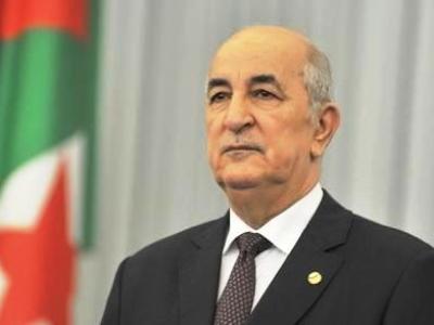 Le président de la République, Abdelmadjid Tebboune