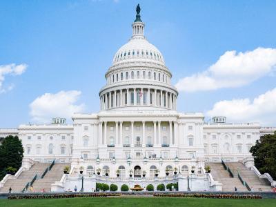 Le Capitole où siège le congres des Etats Unis