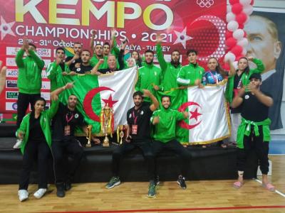 L'Algérie termine vice-championne du monde à Antalya