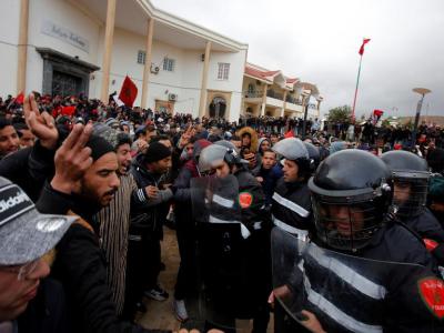 Manifestations au Maroc