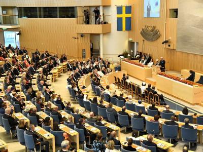 Le Parlement suédois 