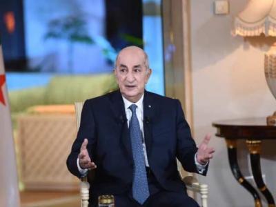 Le président de la République, Abdelmadjid Tebboune