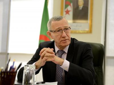 Le ministre de la Communication, Ammar Belhimer