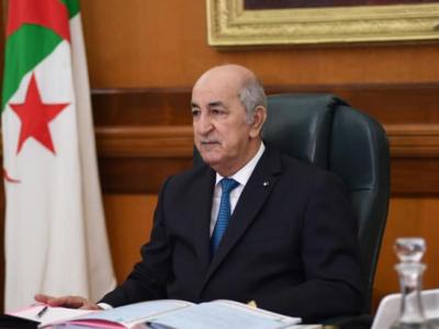 Le président Abdelmadjid Tebboune 