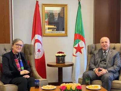 Aïmen Benabderrahmane s'entretient avec la cheffe du Gouvernement tunisien