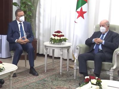 Le président de la République Tebboune