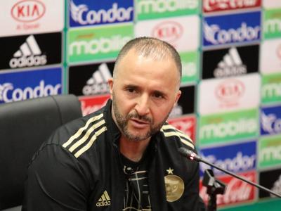 Le sélectionneur national Djamel Belmadi