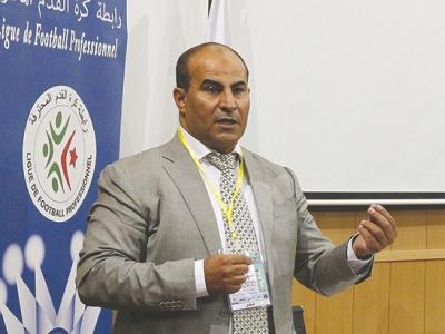 Abdelkrim Medouar, président sortant de la LFP