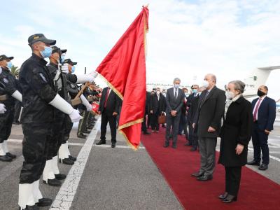 Aïmen Benabderrahmane s'entretient avec la cheffe du Gouvernement tunisien